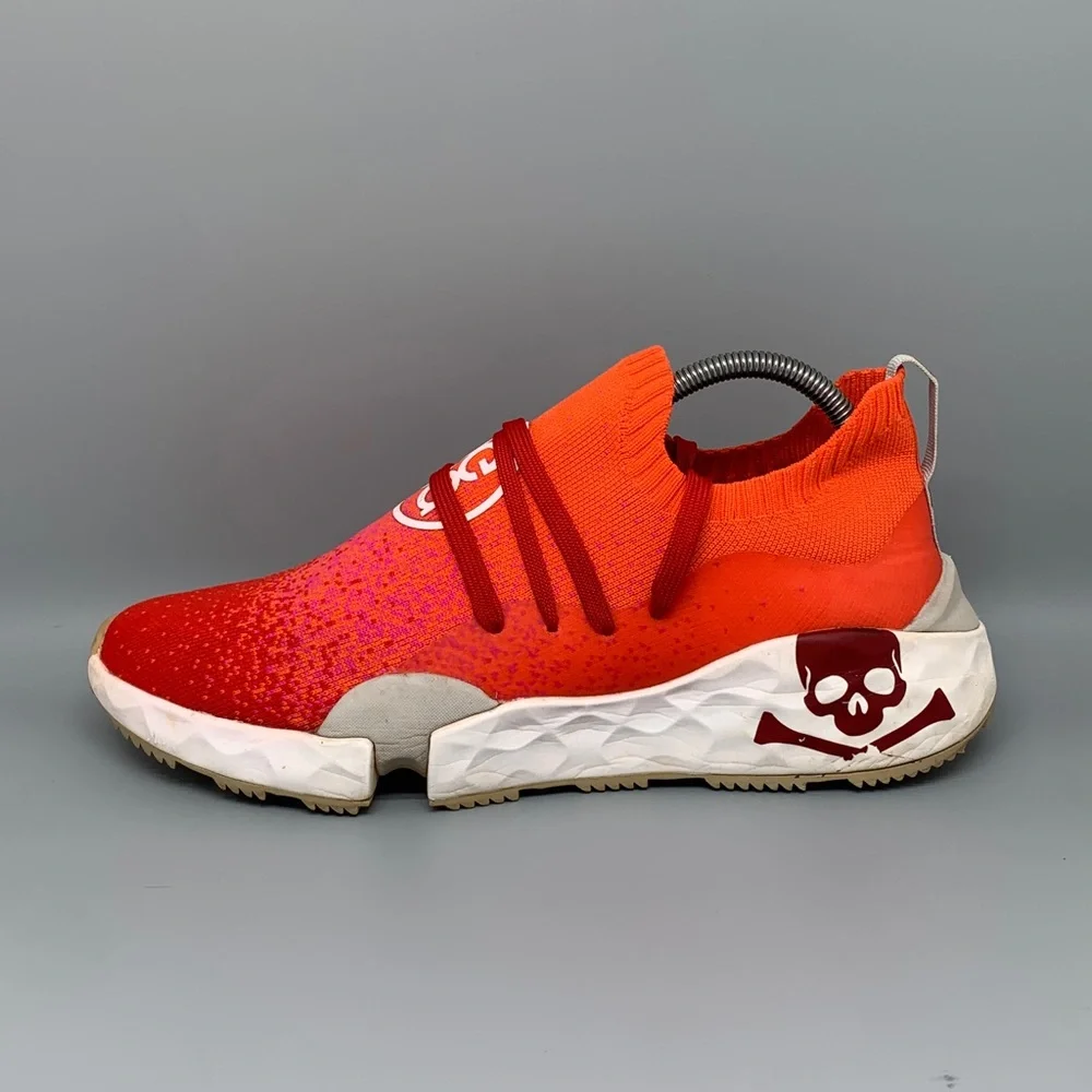 G/Fore Skull Knit Cay Spikeless Golf Shoes Red G4MS20EF24‎ Men’s Sz 11.5